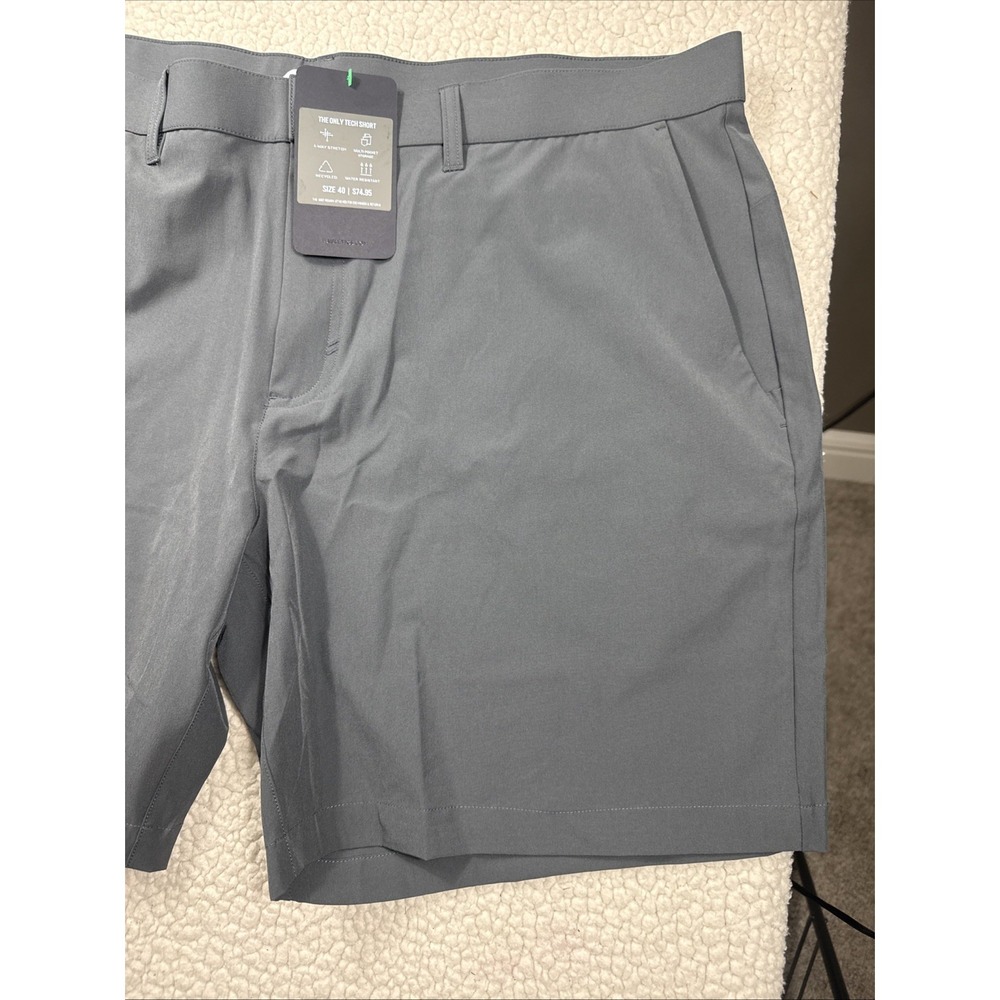 Fabletics‎ The Only Tech Short Unlined Men's XL Gray Stretch Quick Dry New NWT - Picture 4 of 11